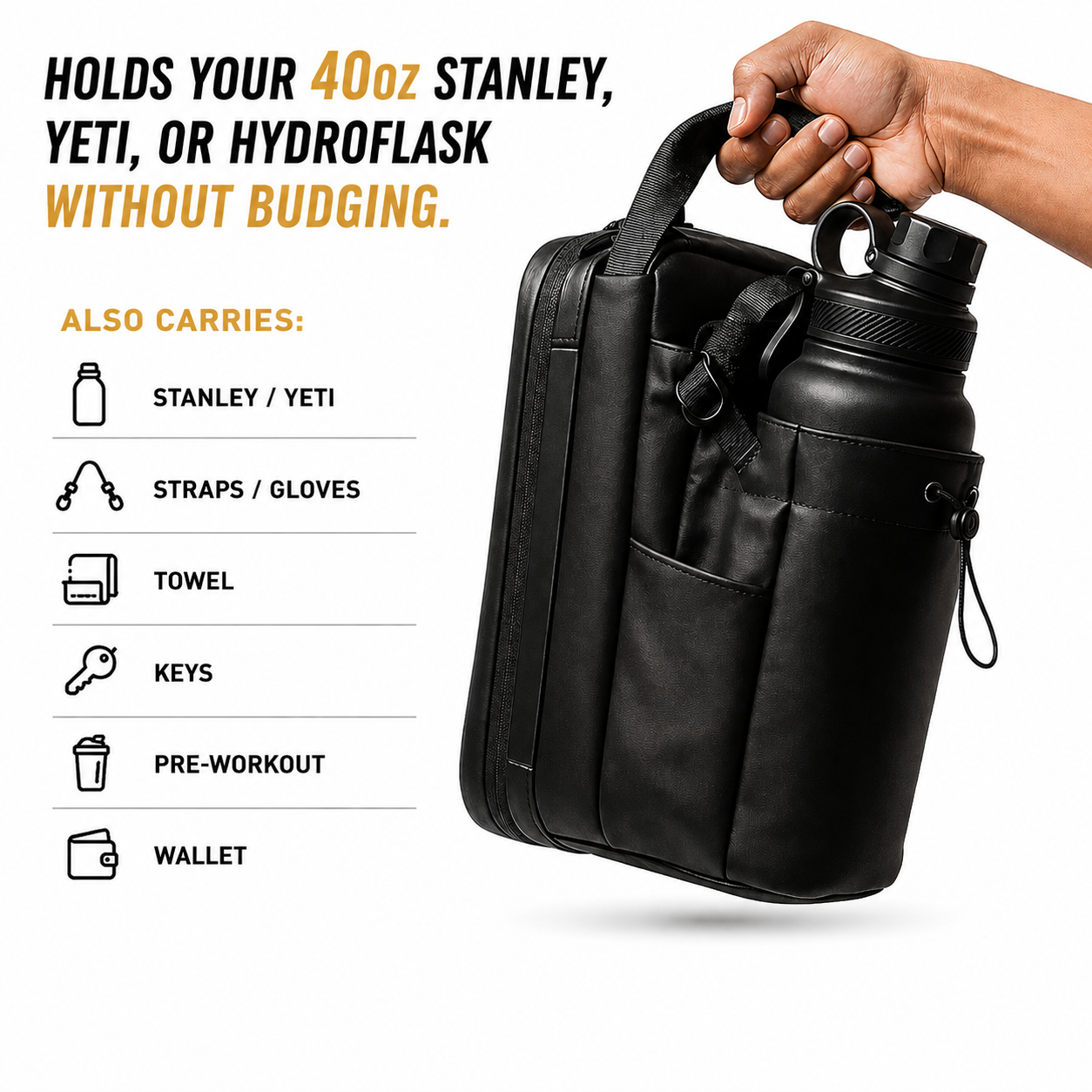 Maglux™ Magnetic Gym Bag